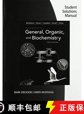 【3-4周达】Student Solutions Manual for Bettelheim/Brown/Campbell/Farrell/Torres' Introduction to Gen... [9781337571449]