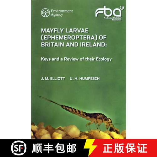 【3-4周达】Mayfly Larvae (Ephemeroptera) of Britain and Ireland [9780900386787]