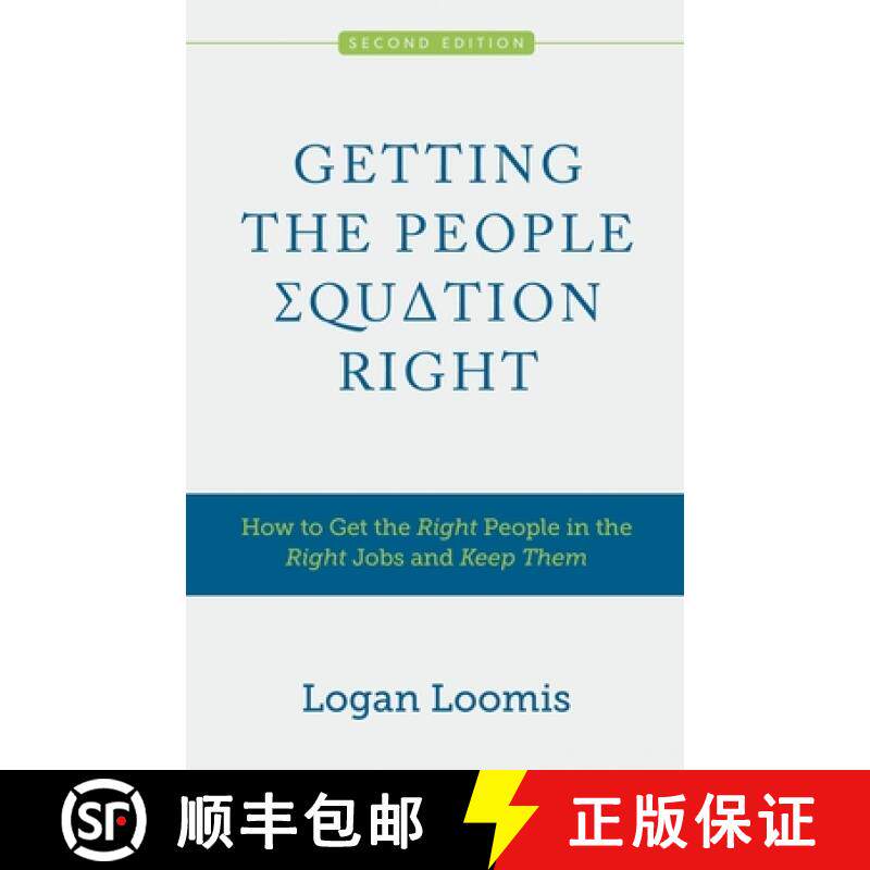 【3-4周达】Getting the People Equation Right: How to Get the Right People in the Right Jobs and Keep ... [9798985467505]