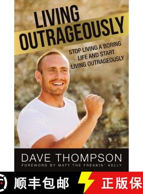 【3-4周达】Living Outrageously [9781387223619]