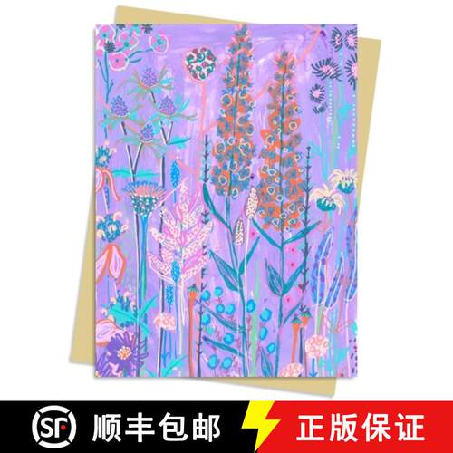 【3-4周达】Lucy Innes Williams: Purple Garden House Greeting Card Pack: Pack of 6 [9781804178720]