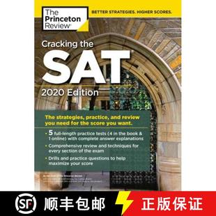 Cracking the SAT with 5 Practice Tests, 2020 Edition: The Strategies, Practice, and Review You Need f... [9780525568087]