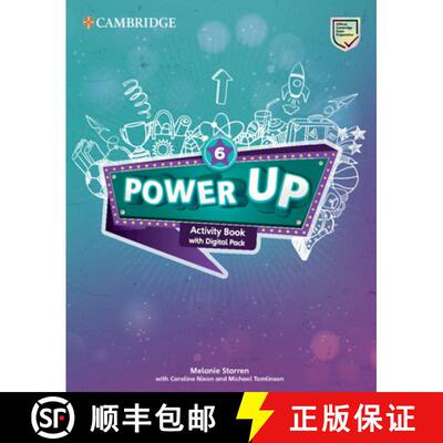 【3-4周达】Power Up Level 6 Activity Book with Digital Pack and Home Booklet Mena [9781108961196]