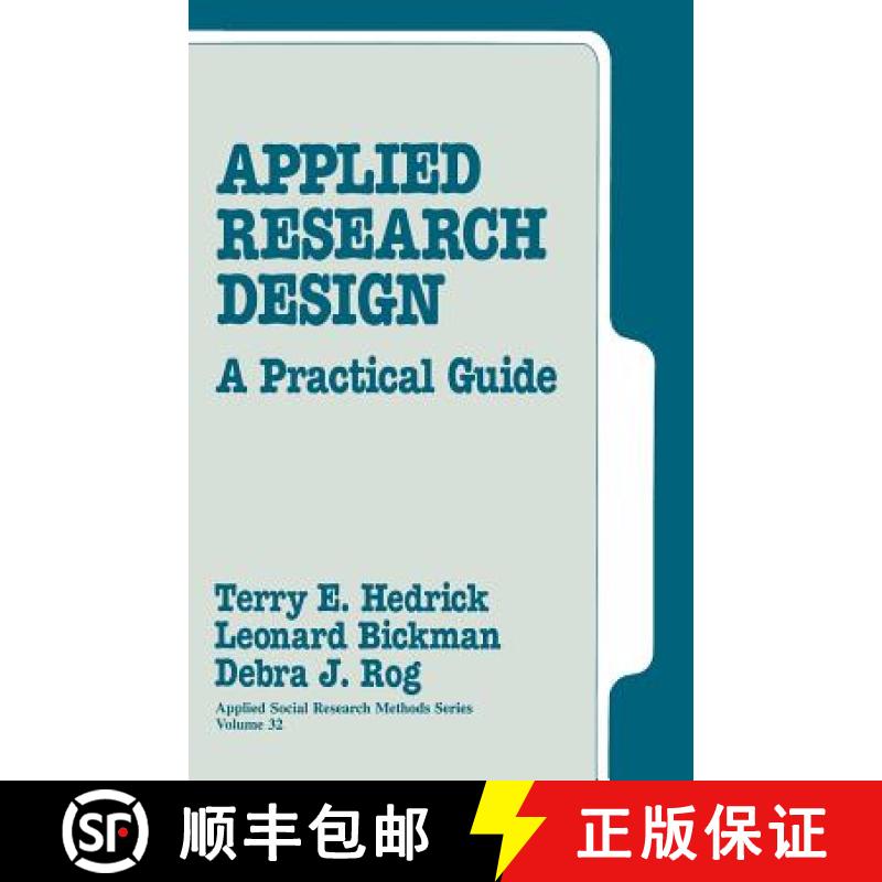 【3-4周达】Applied Research Design: A Practical Guide [9780803932340]