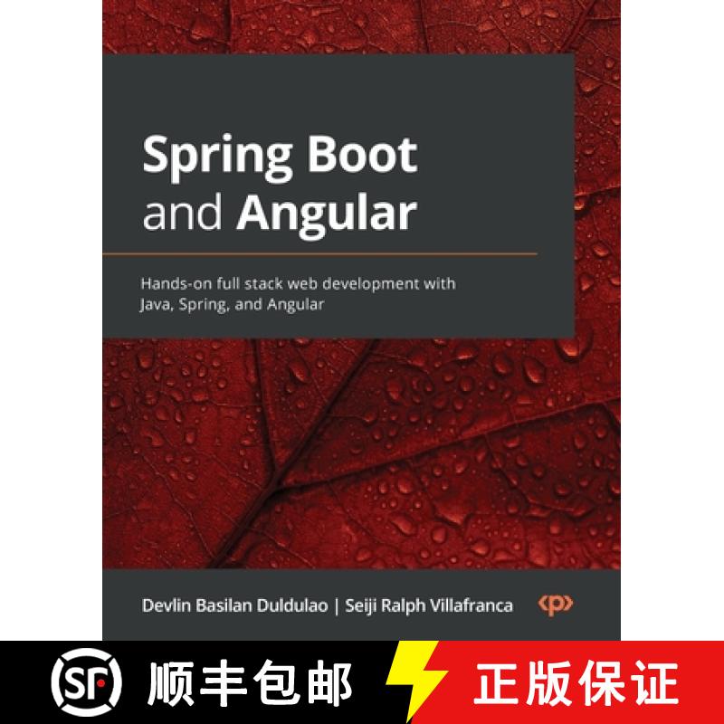 预订 Spring Boot and Angular: Hands-on full stack web development with Java, Spring, and Angular [9781803243214]