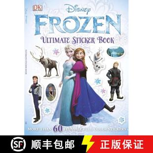 【3-4周达】Ultimate Sticker Book: Frozen: More Than 60 Reusable Full-Color Stickers [9781465414052]