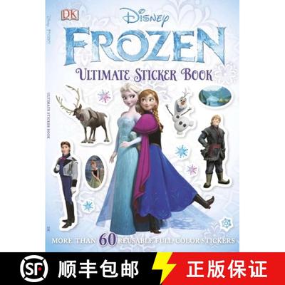 【3-4周达】Ultimate Sticker Book: Frozen: More Than 60 Reusable Full-Color Stickers [9781465414052]