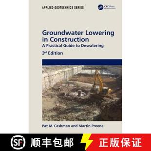 Groundwater 预订 Construction Practical 9780367504755 Dewatering Guide Lowering