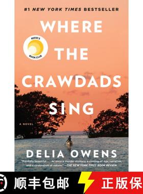【3-4周达】Where the Crawdads Sing: Reese's Book Club (a Novel) [9780735219090]