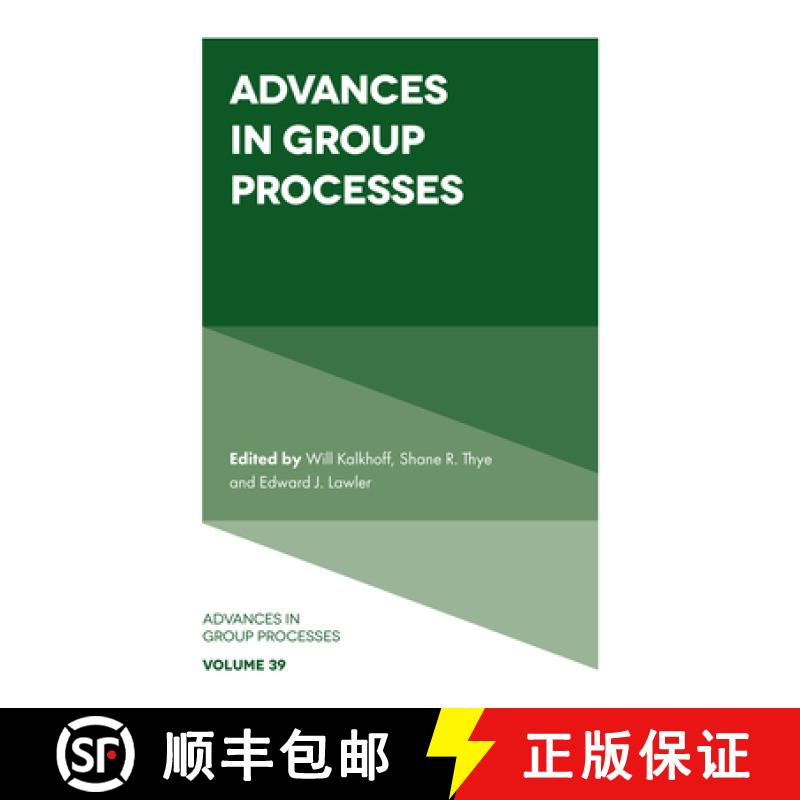 【3-4周达】Advances in Group Processes [9781804551547]