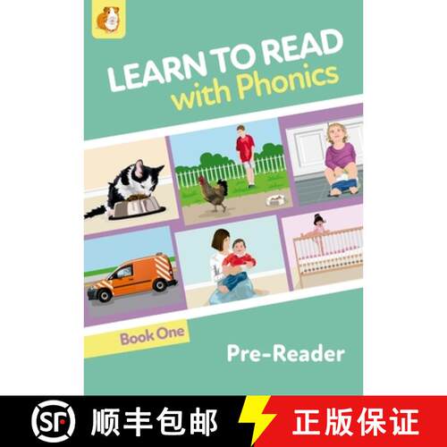 【3-4周达】Learn To Read With Phonics Pre Reader Book 1 [9781913277598]