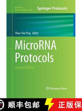 【3-4周达】Microrna Protocols [9781493962617]