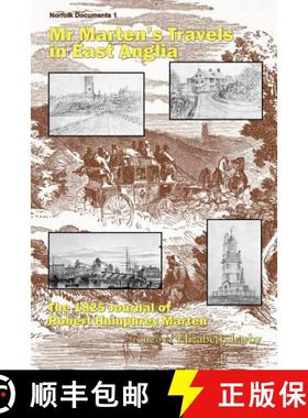 【3-4周达】Mr Marten's Travels in East Anglia: The 1825 Journal of Robert Humphrey Marten [9780946148950]