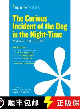 【3-4周达】The Curious Incident of the Dog in the Night-Time (Sparknotes Literature Guide): Volume 25 [9781411471009]