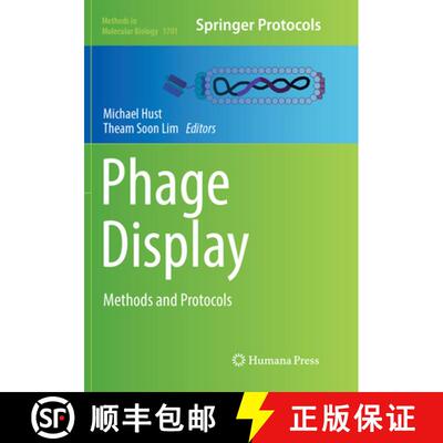 【3-4周达】Phage Display: Methods and Protocols (Softcover reprint of the original 1st ed. 2018) [9781493984886]