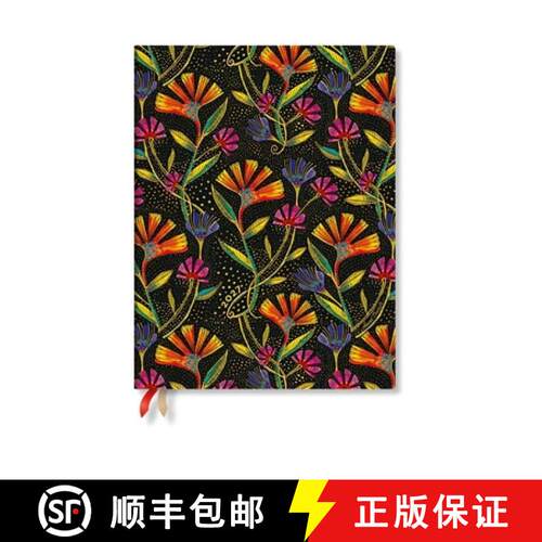 【3-4周达】2027 Wild Flowers Ultra Vertical Softcover 12-Month Weekly Planner, 176pg, 100gsm by Paper... [9780349717197]