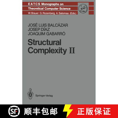 【3-4周达】Structural Complexity II [9783642753596]