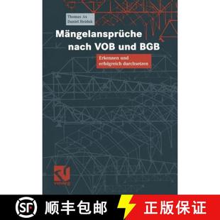 erfolgreich 9783528017637 Mängelansprüche und BGB VOB 4周达 nach durchsetzen Erkennen
