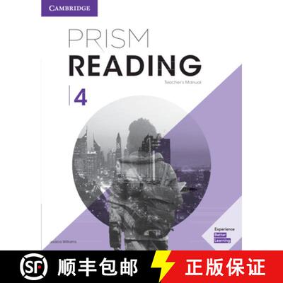 【3-4周达】Prism Reading Level 4 Teacher's Manual: - Prism Reading Level 4 Teacher's Manual [9781108455350]