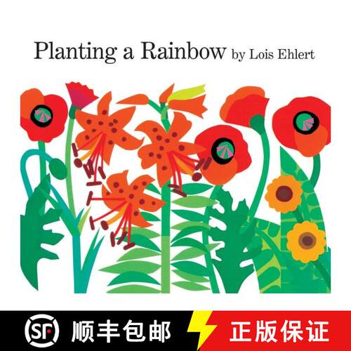 【3-4周达】Planting a Rainbow Lap Board Book: Lap-Sized Board Book [9780152063047]