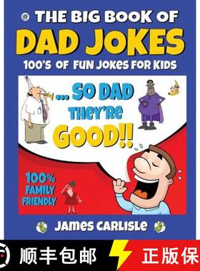 预订 The Big Book of Dad Jokes: 100's of Fun Jokes For Kids [9781644407745]