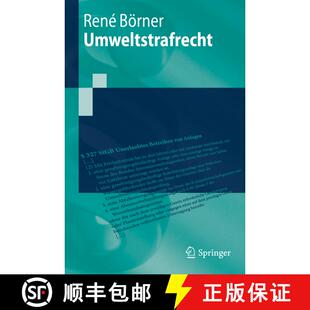 【3-4周达】Umweltstrafrecht [9783662606285]