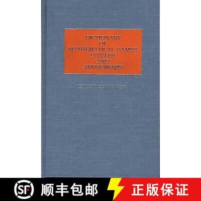 【3-4周达】精装 Dictionary of Language Games, Puzzles, and Amusements [9780313244674]