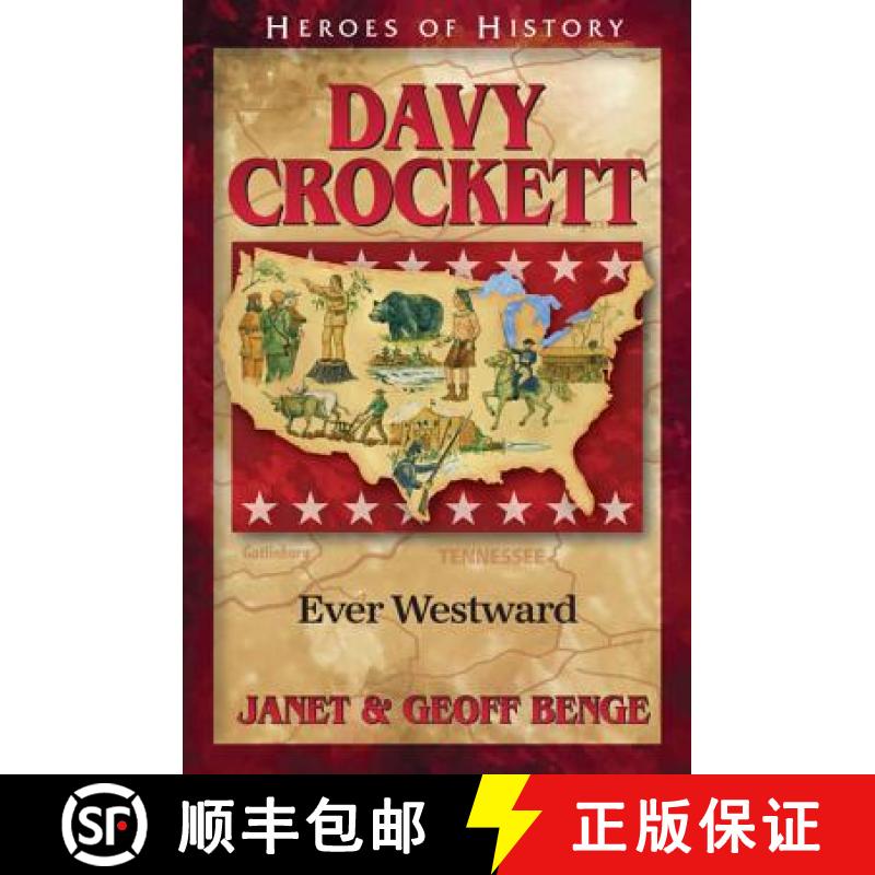 【3-4周达】Davy Crockett: Ever Westward [9781932096675]