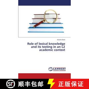 Knowledge Academic 9783659440694 Lexical Testing Its Role Context and 预订