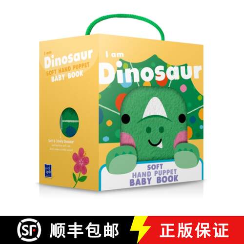 【3-4周达】Dinosaur (Soft Hand Puppet Baby Book) [9789465056043]