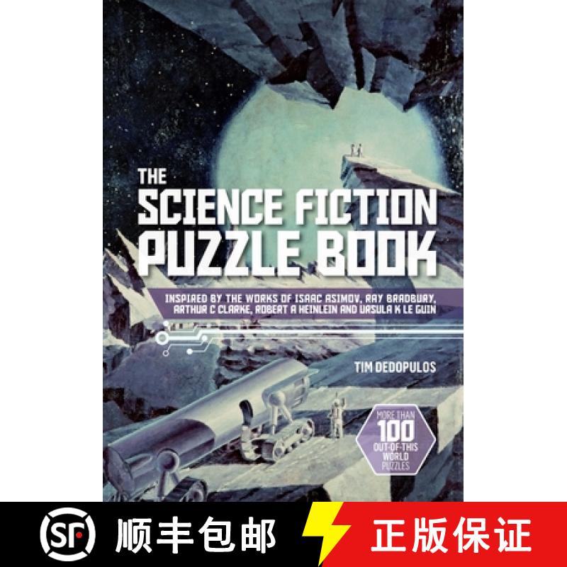 【3-4周达】The Science Fiction Puzzle Book: Inspired by the Works of Isaac Asimov, Ray Bradbury, Arth... [9781787394889]
