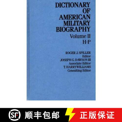【3-4周达】精装 Dict Amer Military Biog V2 [9780313241628]