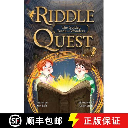 预订 Riddle Quest: The Golden Book of Wonders [9798992825008]