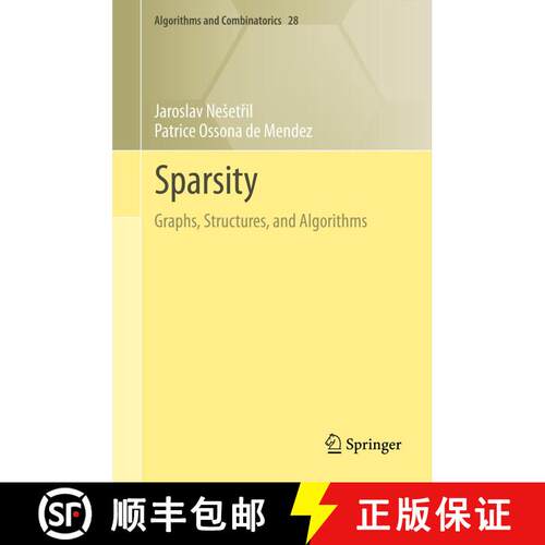 【3-4周达】Sparsity : Graphs, Structures, and Algorithms [9783642427763]