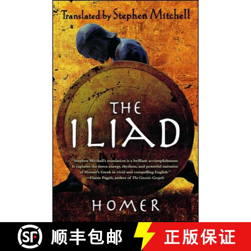 【3-4周达】The Iliad: (The Stephen Mitchell Translation) [9781439163382]