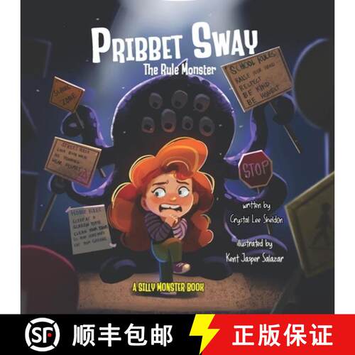 【3-4周达】Pribbet Sway the Rule Monster: A Silly Monster Book About Following Rules, Safety, and Res... [9781968291310]