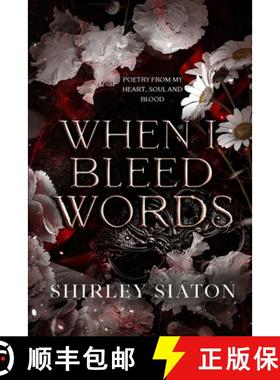 【3-4周达】When I Bleed Words [9786218371514]