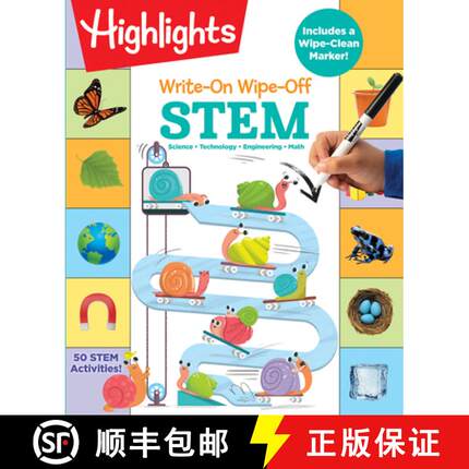 【3-4周达】Write-On Wipe-Off STEM [9781644726679]