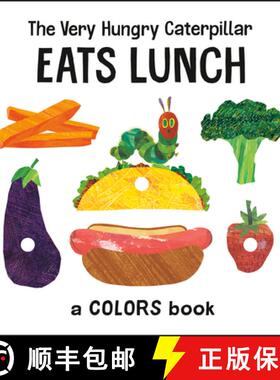 【3-4周达】The Very Hungry Caterpillar Eats Lunch: A Colors Book [9780593384114]