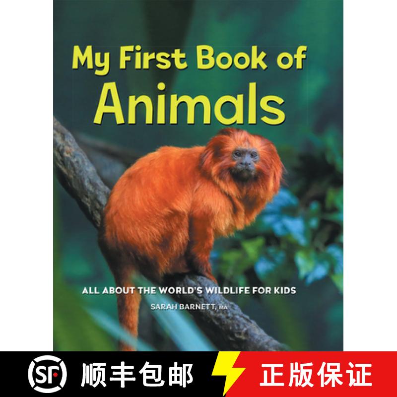 【3-4周达】精装 My First Book of Animals: All About the World's Wildlife for Kids [9798886089158]图片