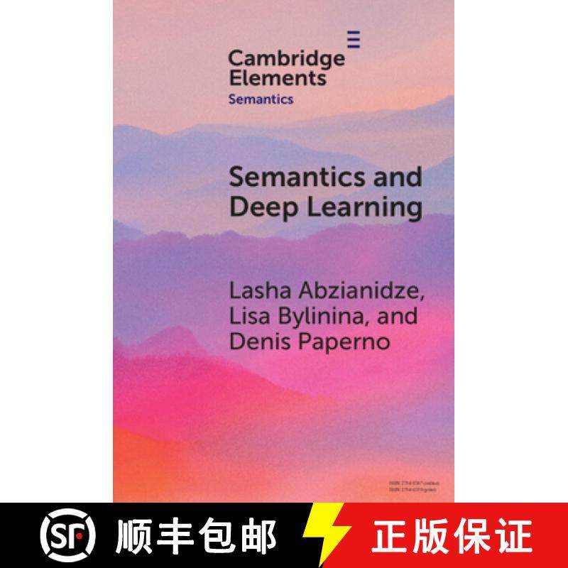 【3-4周达】Semantics and Deep Learning [9781009542395]