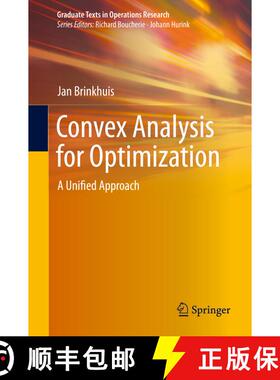 【3-4周达】Convex Analysis for Optimization : A Unified Approach [9783030418038]