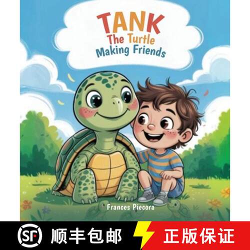 【3-4周达】精装 Tank The Turtle: Making Friends [9798902350866]