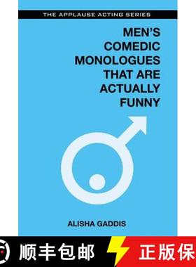 预订 Men's Comedic Monologues That Are Actually Funny [9781480396814]