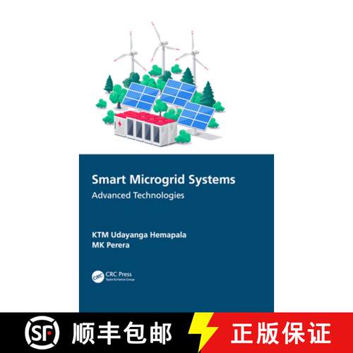 【3-4周达】精装 Smart Microgrid Systems: Advanced Technologies [9781032106298]