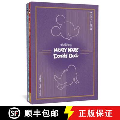 【3-4周达】Disney Masters Collector's Box Set #4 (Walt Disney's Mickey Mouse & Donald Duck): Vols. 7 ... [9781683962694]