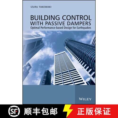 【3-4周达】精装 Building Control With Passive Dampers [Wiley电子电气工程] [9780470824917]