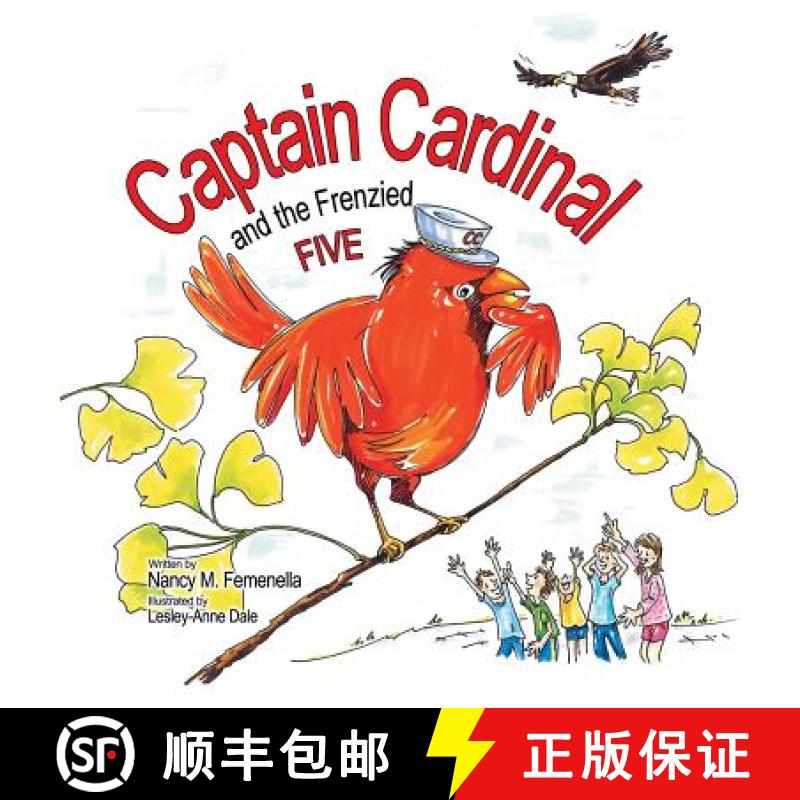 【3-4周达】Captain Cardinal and the Frenzied Five [9781973617891]