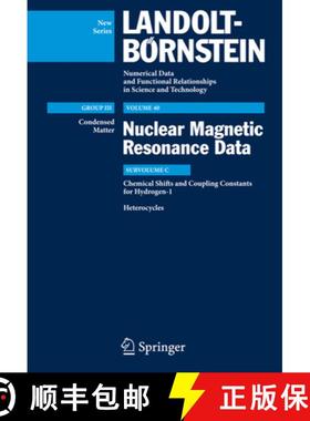 【3-4周达】Chemical Shifts and Coupling Constants for Hydrogen-1 [9783642021299]