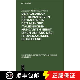 Anhang Ausdruck Gedankens Konzessiven 预订 Den Einem ... Nebst Des Mundarten Altnorditalienischen 9783112324837 Der